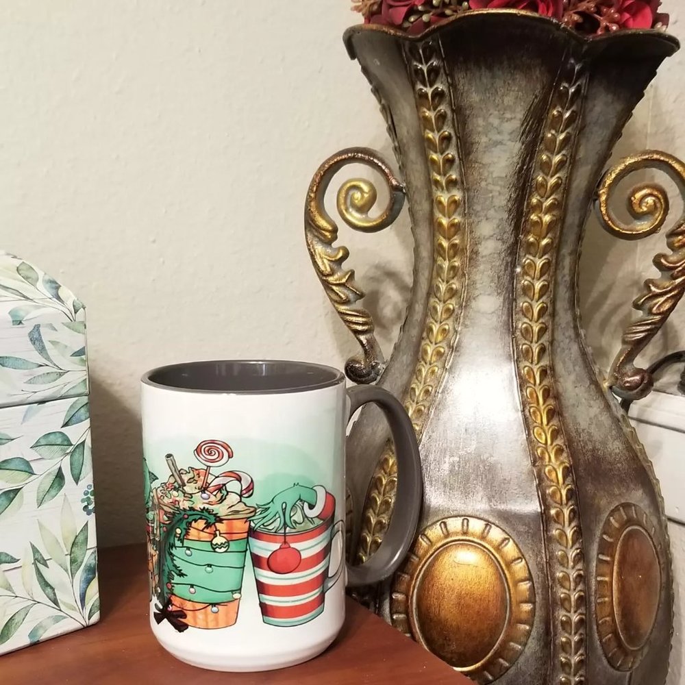 Custom grinch mug - Picture 3 of 3